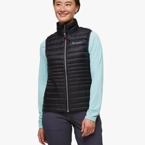 Cotopaxi Black Fuego Down Vest Women's Size XL